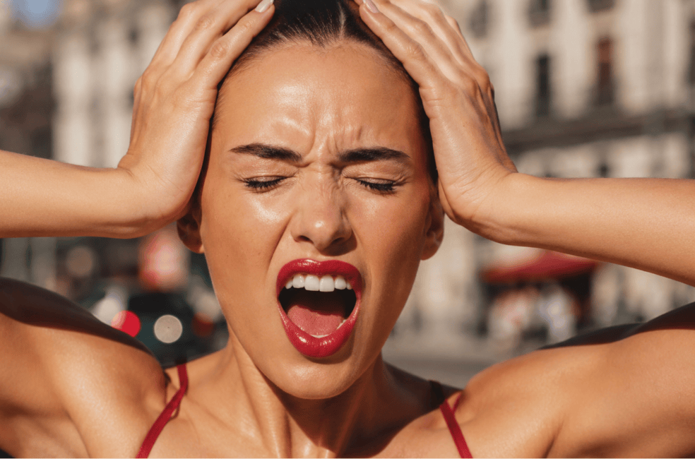 Heat anxiety in summer